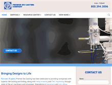 Tablet Screenshot of diecasting.com